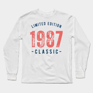 Limited Edition Classic 1987 Long Sleeve T-Shirt